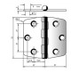 HINGES - 74x60 MM - S440080 - Sumar 